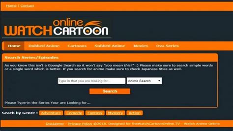 One of . . Watchcartoononline website 2022